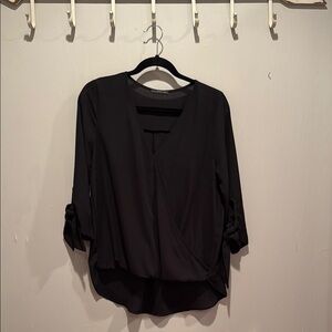West Kei Black Button Down Shirt for Timeless Elegance